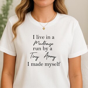 Tiny House Shirt, Minimalist Humor Tee, Small Living Quote T Shirt image 3