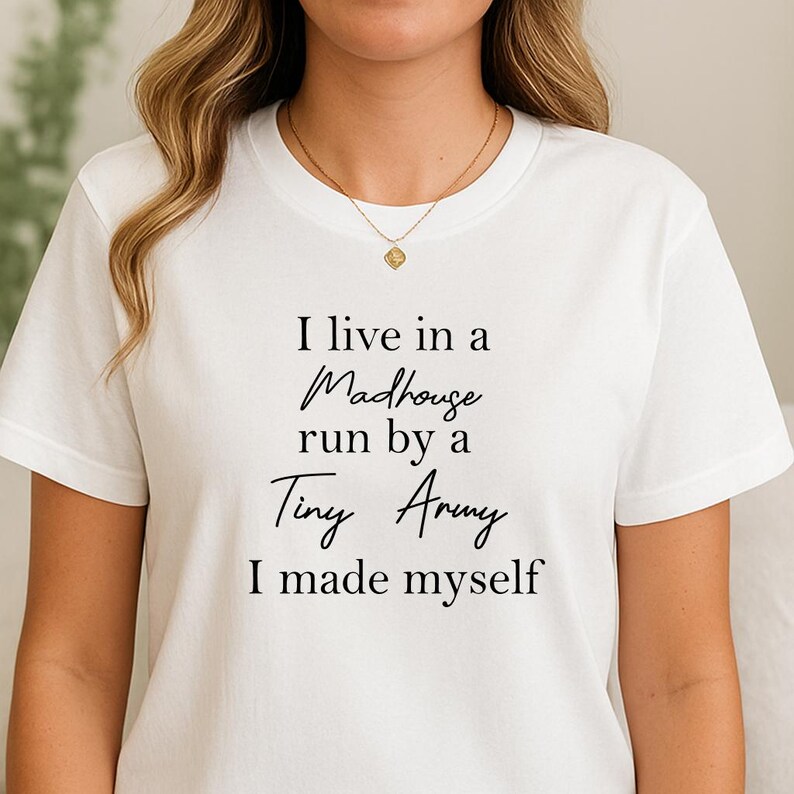 Tiny House Shirt, Minimalist Humor Tee, Small Living Quote T Shirt image 3