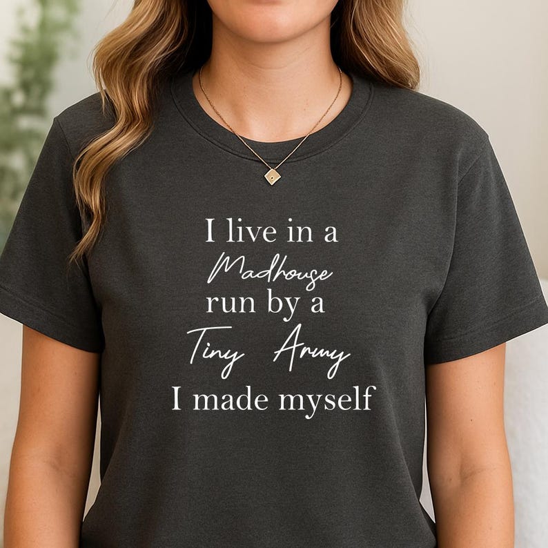 Tiny House Shirt, Minimalist Humor Tee, Small Living Quote T Shirt image 2