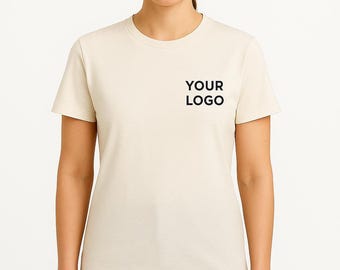 Custom Logo Pocket T-Shirt: Personalized Company Branding Tee