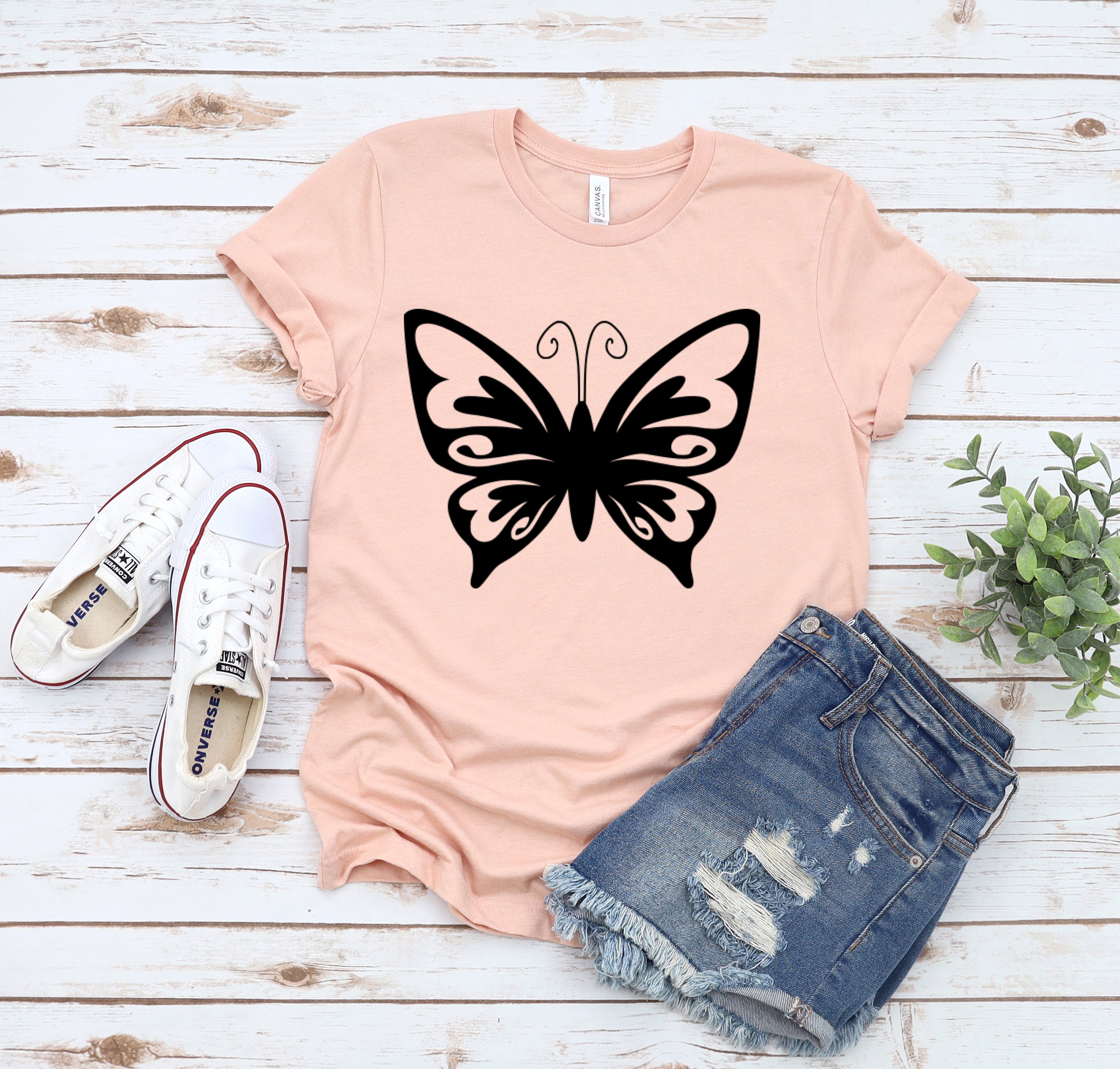 Butterfly Tshirt Butterfly Shirt Butterfly Bifts Butterfly Etsy Canada