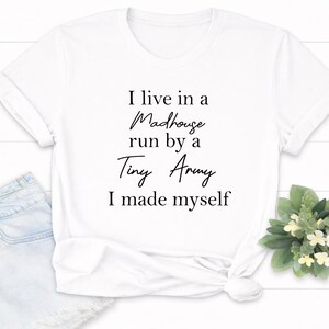Tiny House Shirt, Minimalist Humor Tee, Small Living Quote T Shirt image 12