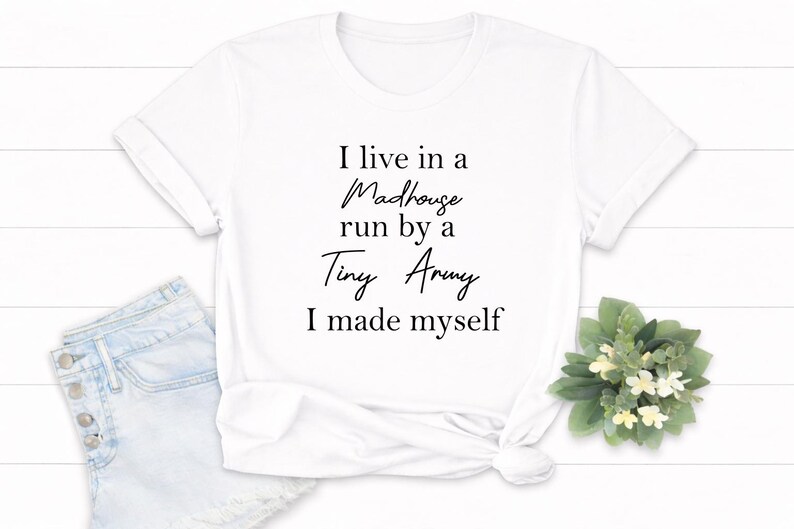 Tiny House Shirt, Minimalist Humor Tee, Small Living Quote T Shirt image 12
