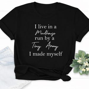 Tiny House Shirt, Minimalist Humor Tee, Small Living Quote T Shirt image 9