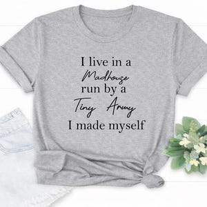 Tiny House Shirt, Minimalist Humor Tee, Small Living Quote T Shirt image 11