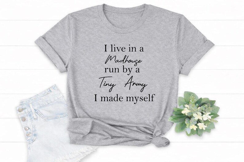 Tiny House Shirt, Minimalist Humor Tee, Small Living Quote T Shirt image 11