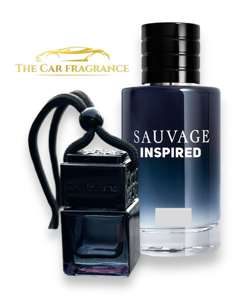 Sauvage Inspired Luxury Car Air Freshener Black Etsy