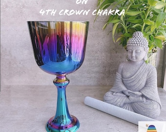 GIZEH, Crystal x Titanium Singing Chalice in all chakras
