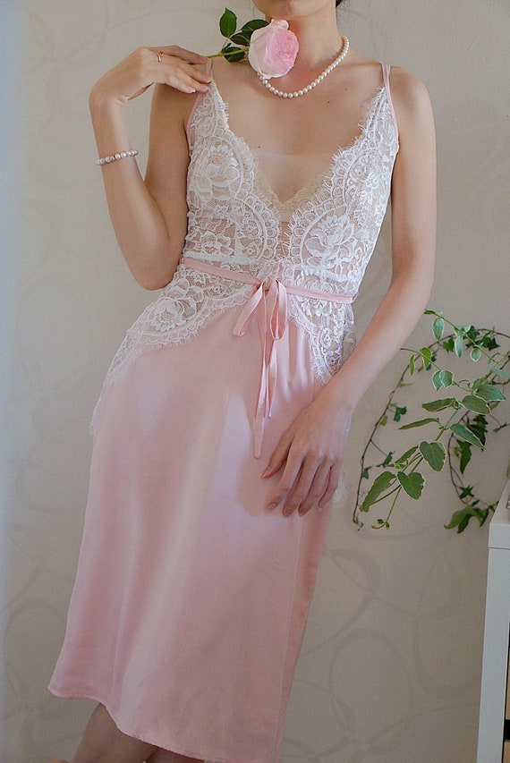 Silk slip dress