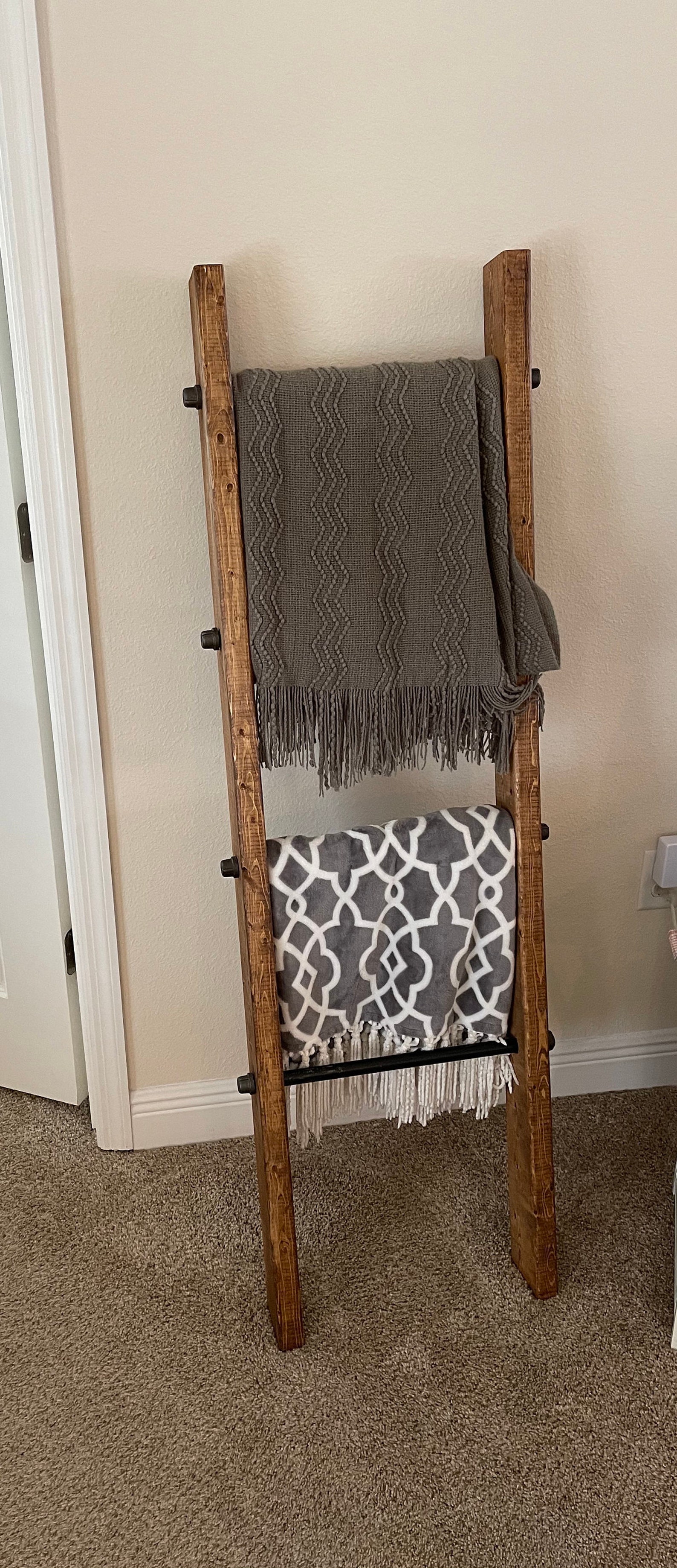 Farmhouse Blanket Ladder Etsy Canada