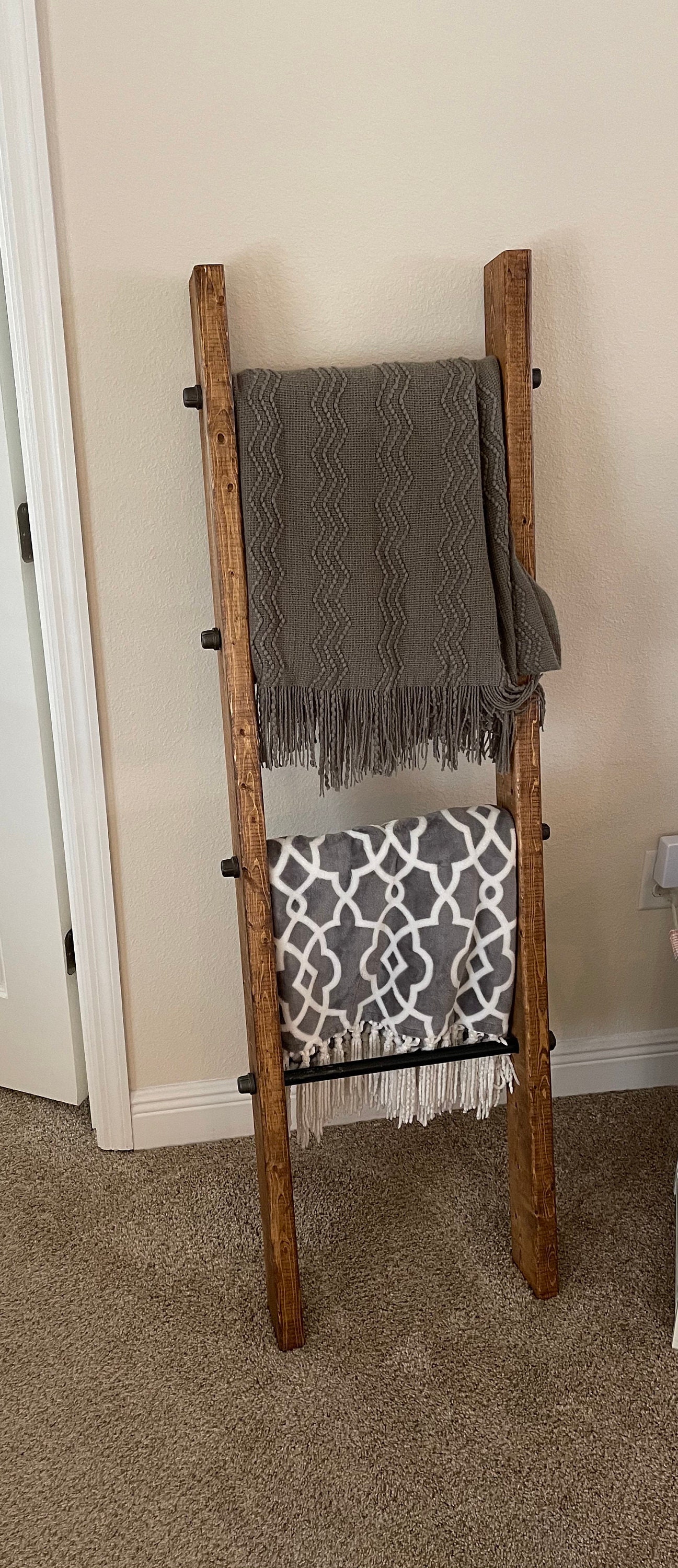Farmhouse Blanket Ladder Etsy Canada