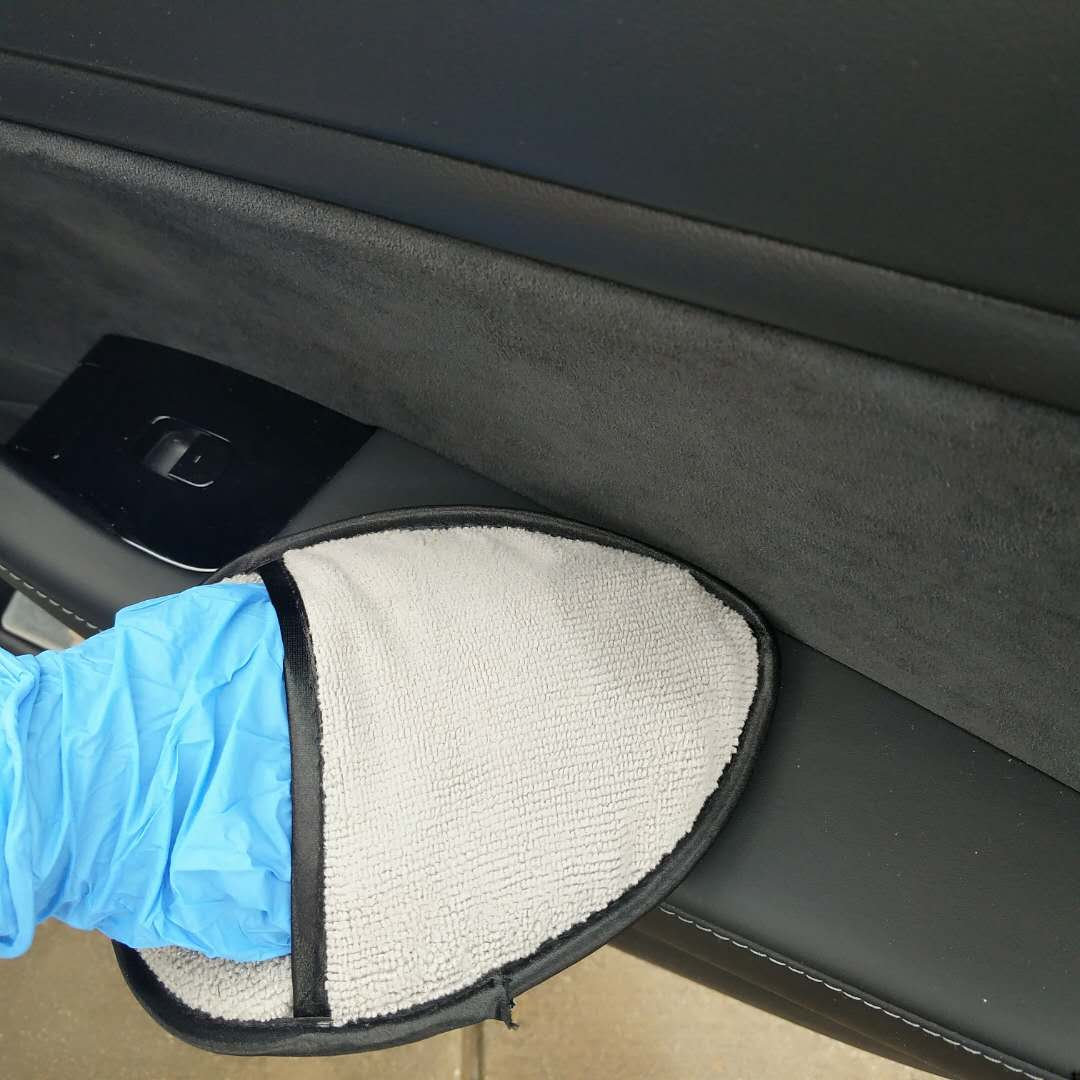 Two Red Leather Brusher Car Seat Brush Nanometer Cleaning Etsy