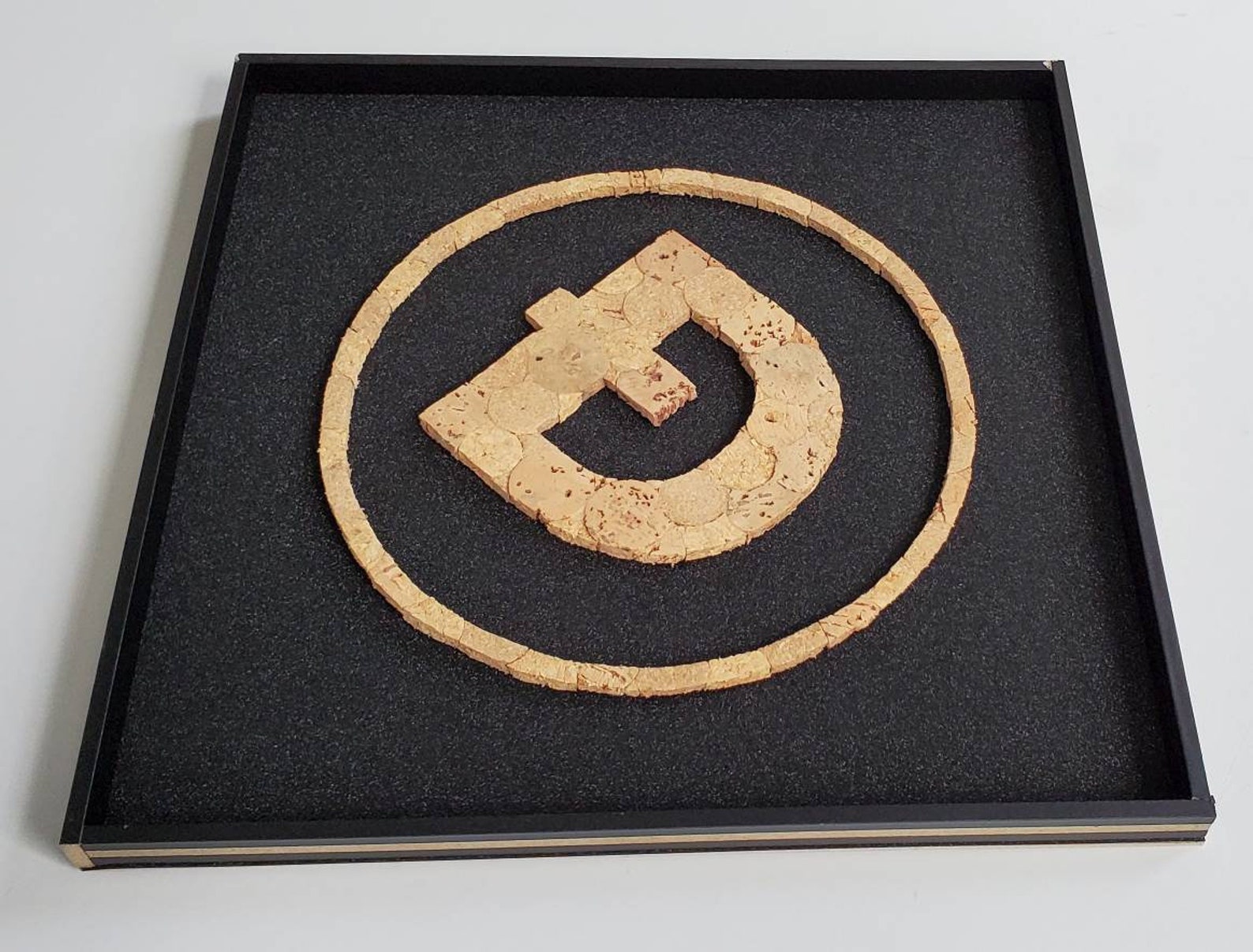 Dogecoin art crypto wine cork art dogecoin cork art in | Etsy