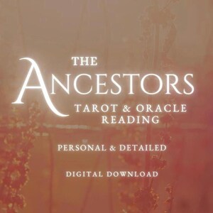Lettura dei Tarocchi ANCESTOR / Guida Ancestrale / Personale e Dettagliata / Download Digitale