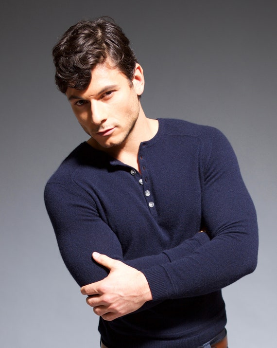Cashmere 2025 henley mens