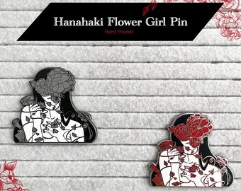 Hanahaki Inspired | Flower Girl Hard Enamel Pins