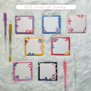BT21 Cake Bby Post-It Notes | KPOP Stationery
