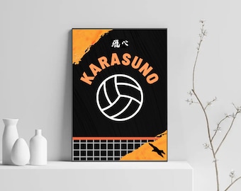 Haikyu Anime Poster Digitaldownload