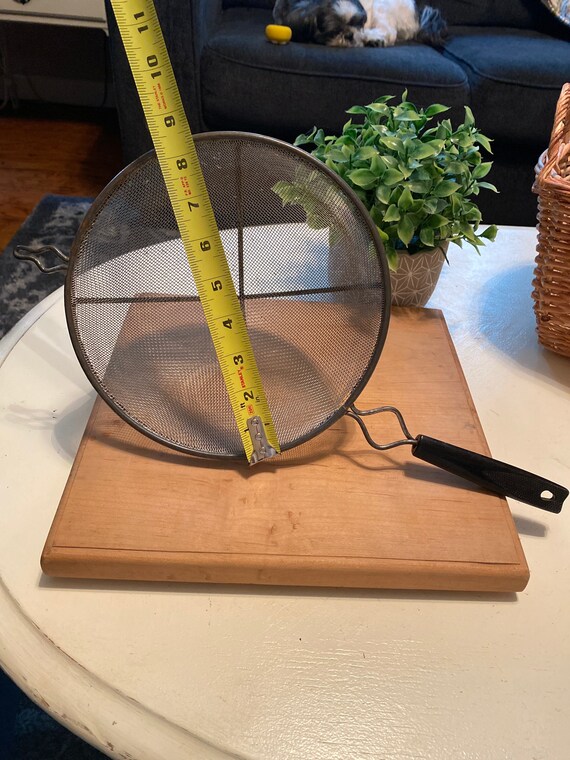 Large Metal Sifter/strainer Etsy