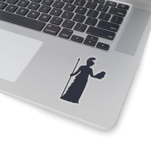 Athena Silhouette vinyl sticker