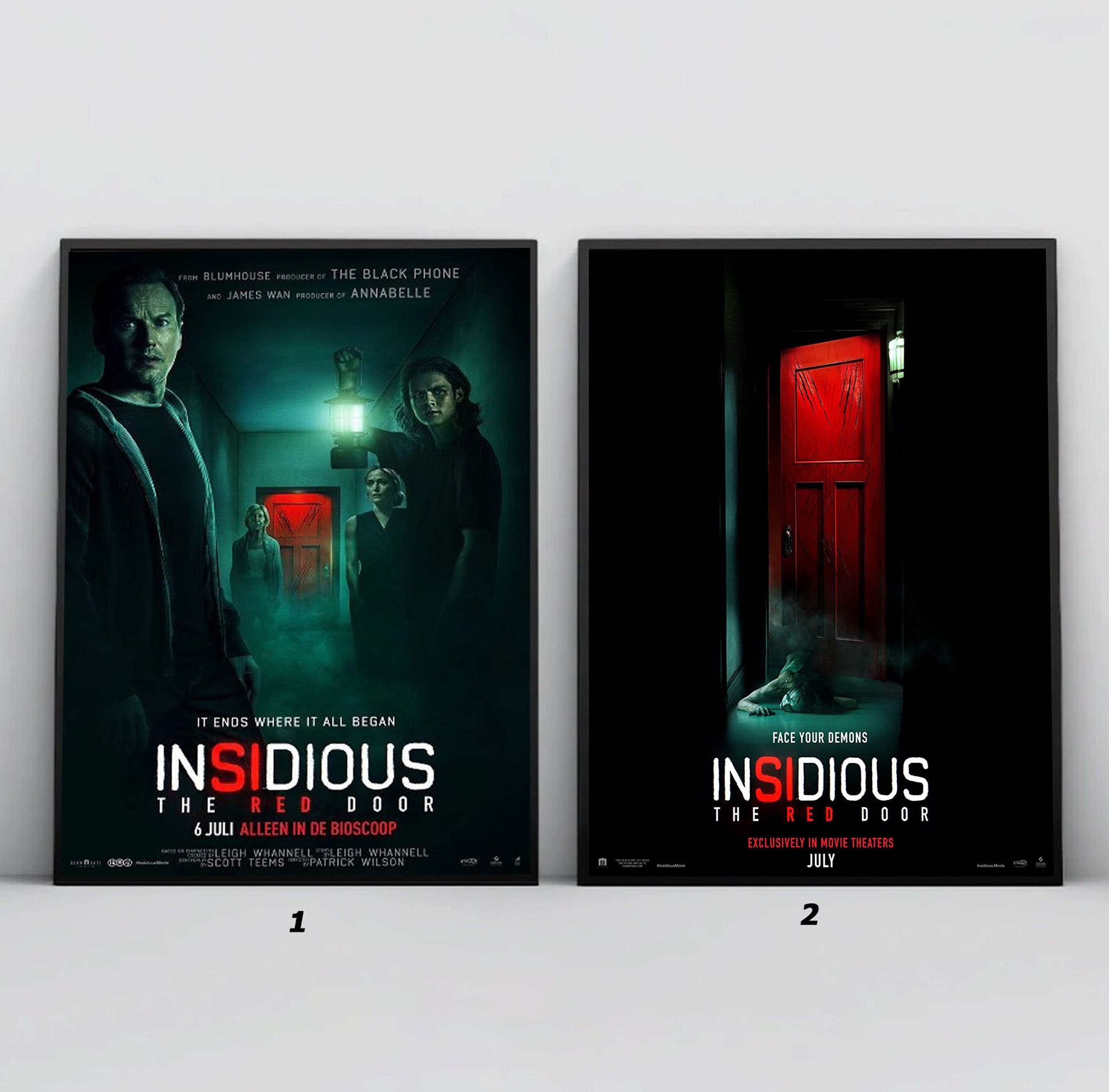 INSIDIOUS the Red Door Movie 2023 Poster Etsy Hong Kong