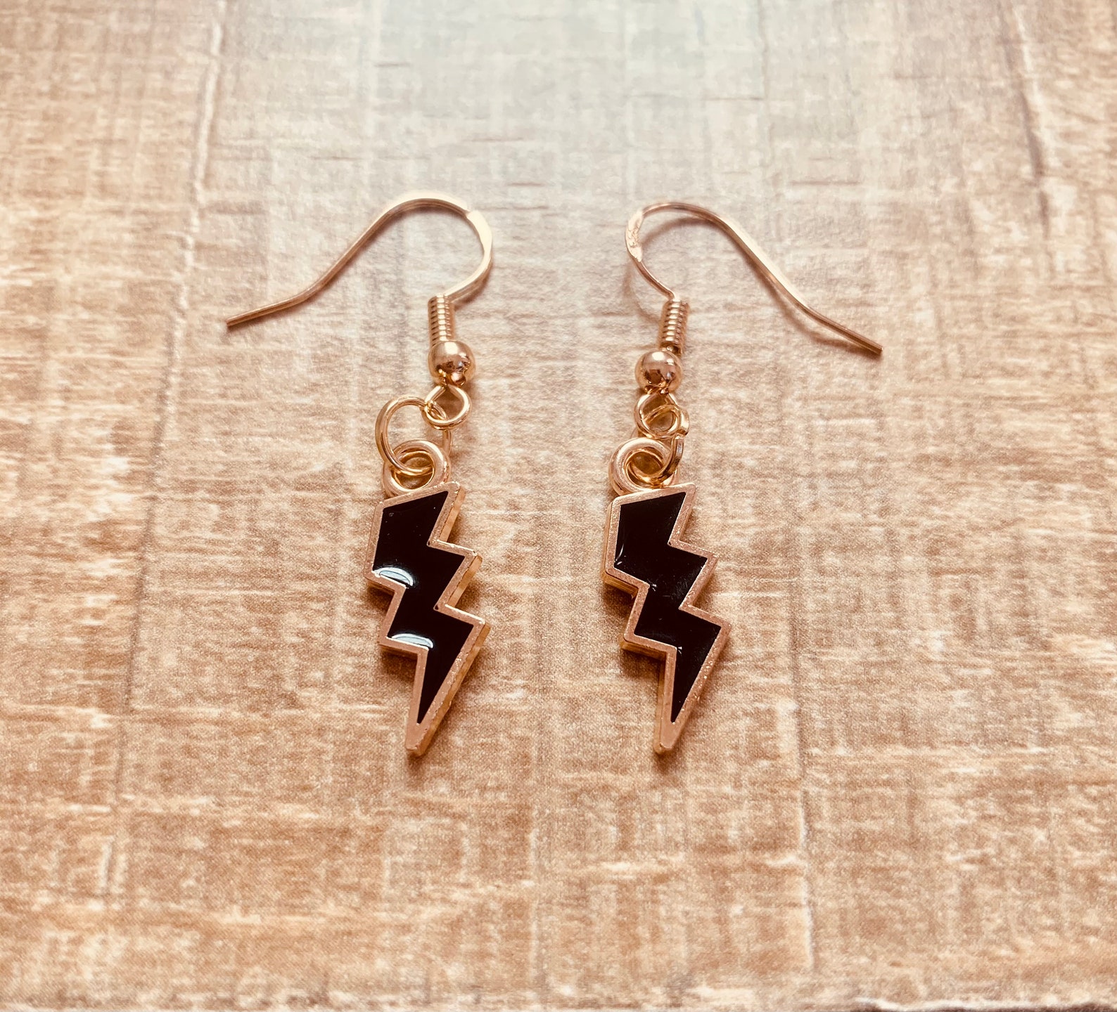 Lightning Bolt Earrings Etsy