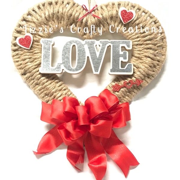 Rope Heart - Etsy