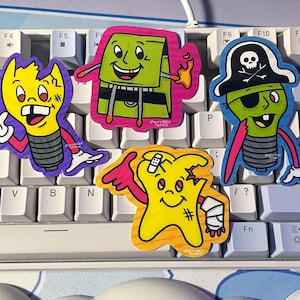 Era Vulgaris Queens of the Stone Age / QOTSA Sticker Set! (Waterproof)