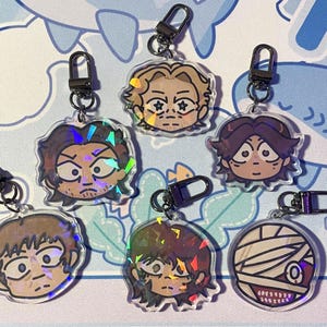 Mouthwashing Game 2.5 Inch Acrylic + Holographic Keychains!