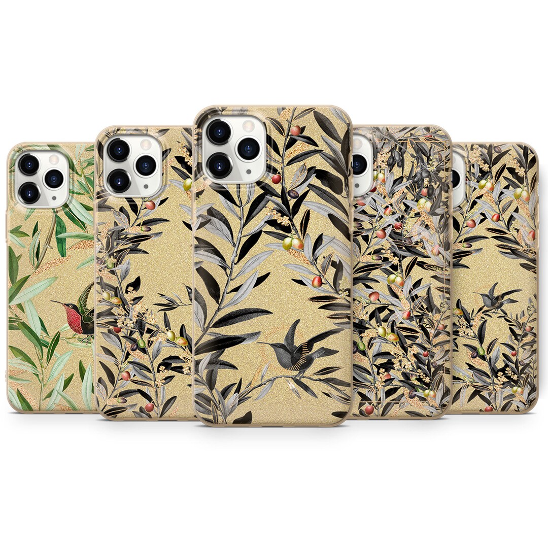 Gold Glitter Birds iPhone 11 Case iPhone XR Case iPhone 12 Case iPhone