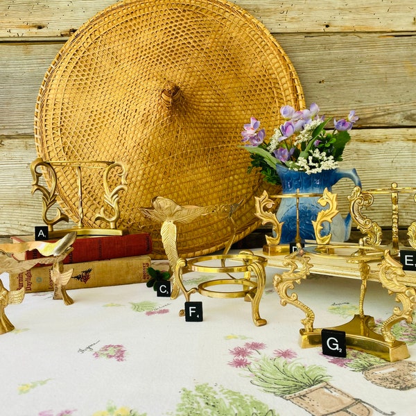 Brass Sphere Stand Etsy