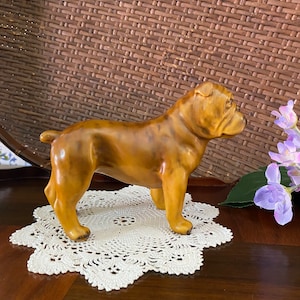 English Bulldog Sculpture/ Figurine / Morten’s Studios Royal Design RARE