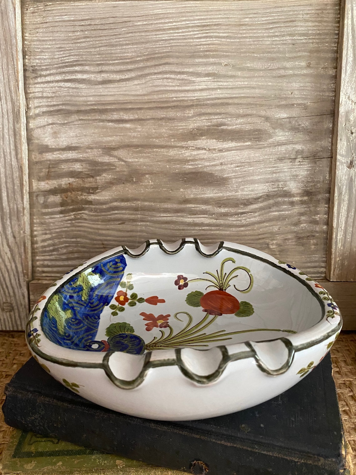 Vintage Italian Handmade Ashtray Etsy