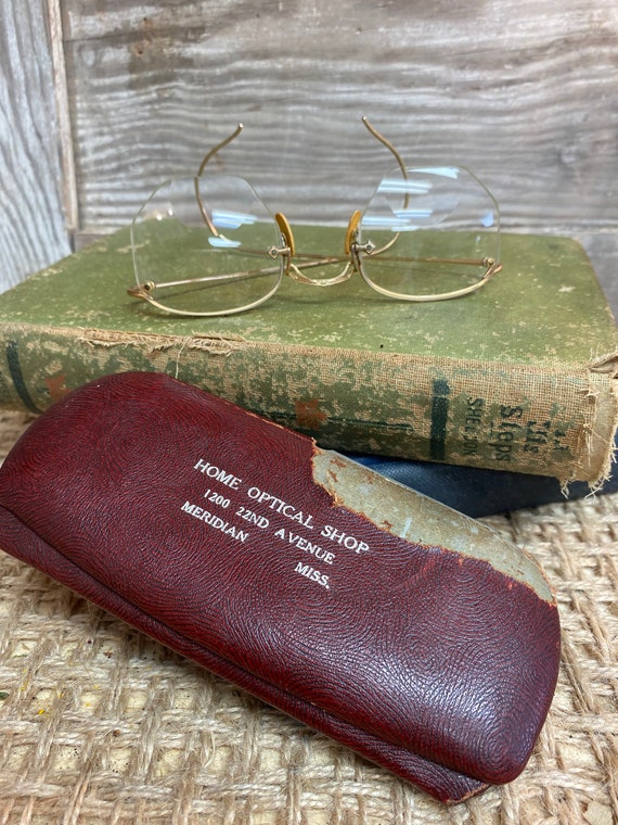 Vintage 12k Gold Glasses with Case