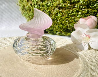 Vintage Swarovski Crystal Perfume Bottle | Miniature Perfume
