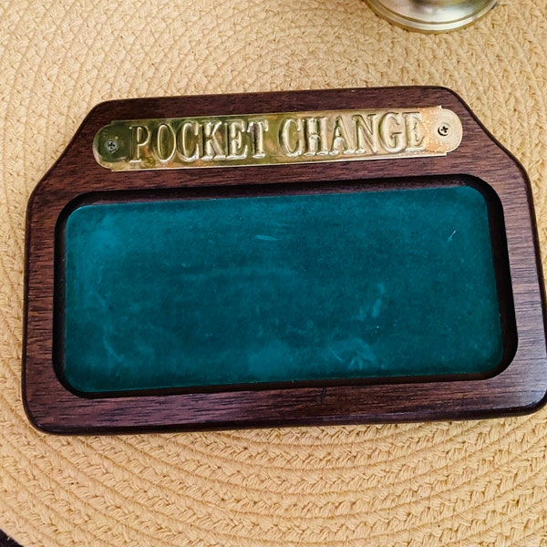 Pocket Change Tray - Etsy