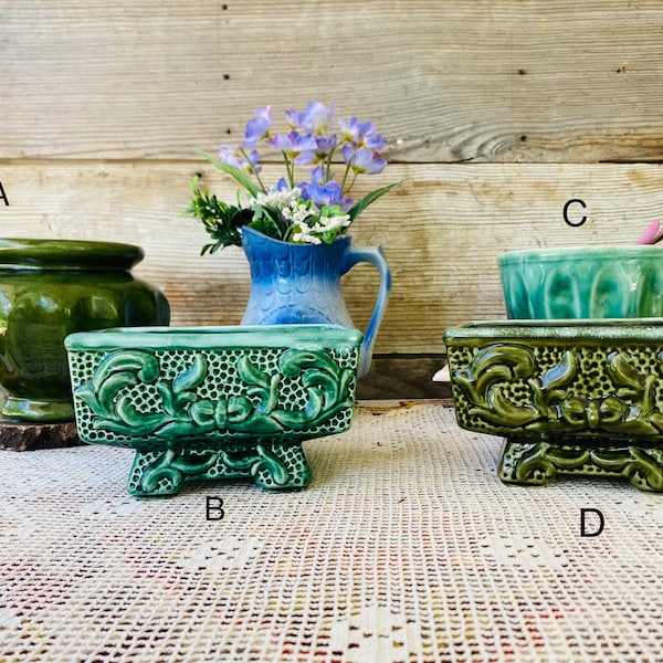 Vintage Planters Etsy