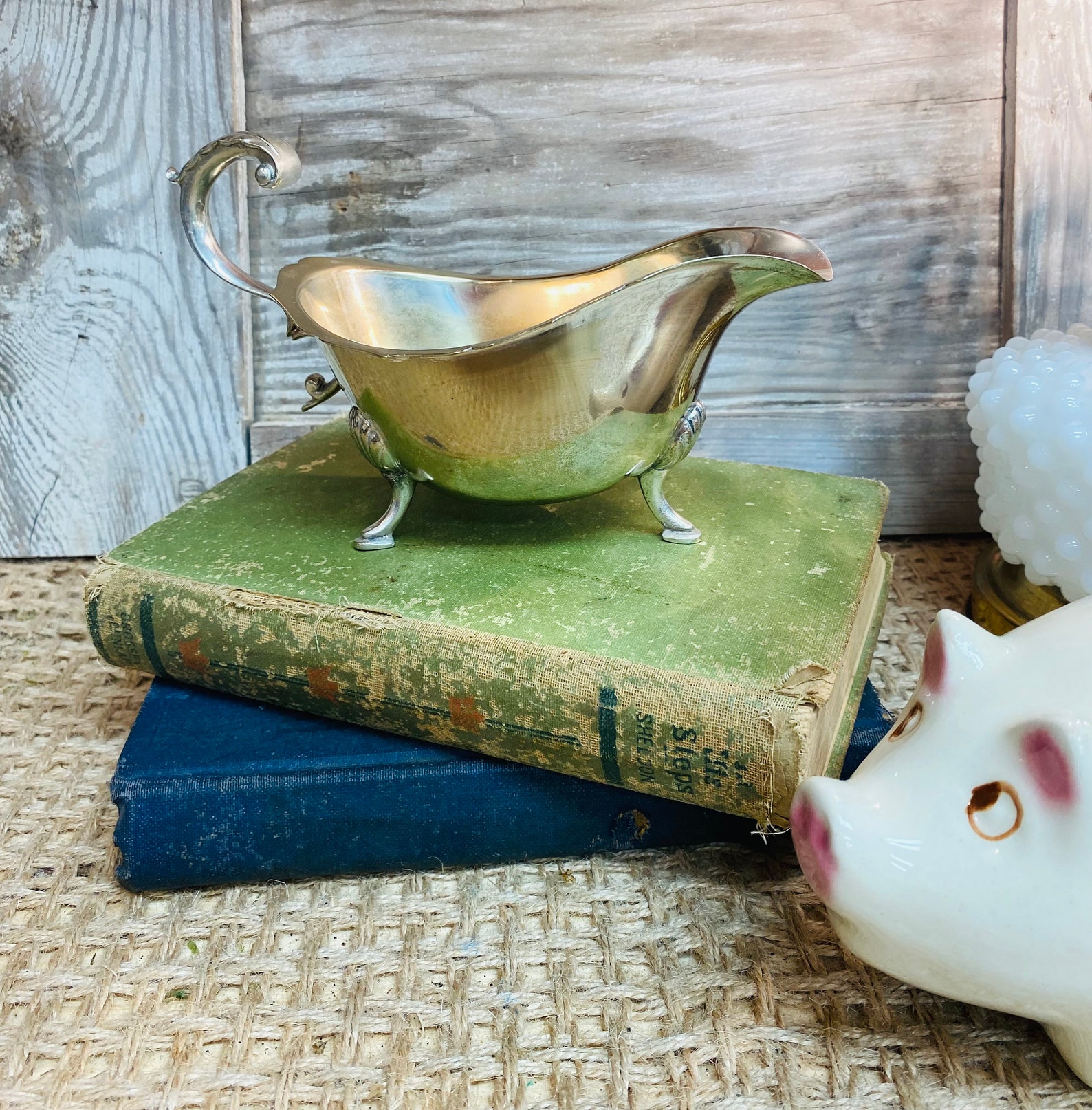 Antique Silver Plated EPNS Gravy Boat England Circa 1920 Etsy