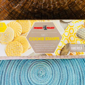 Starry Night Gingerbread Stamped Cookies - Nordic Ware