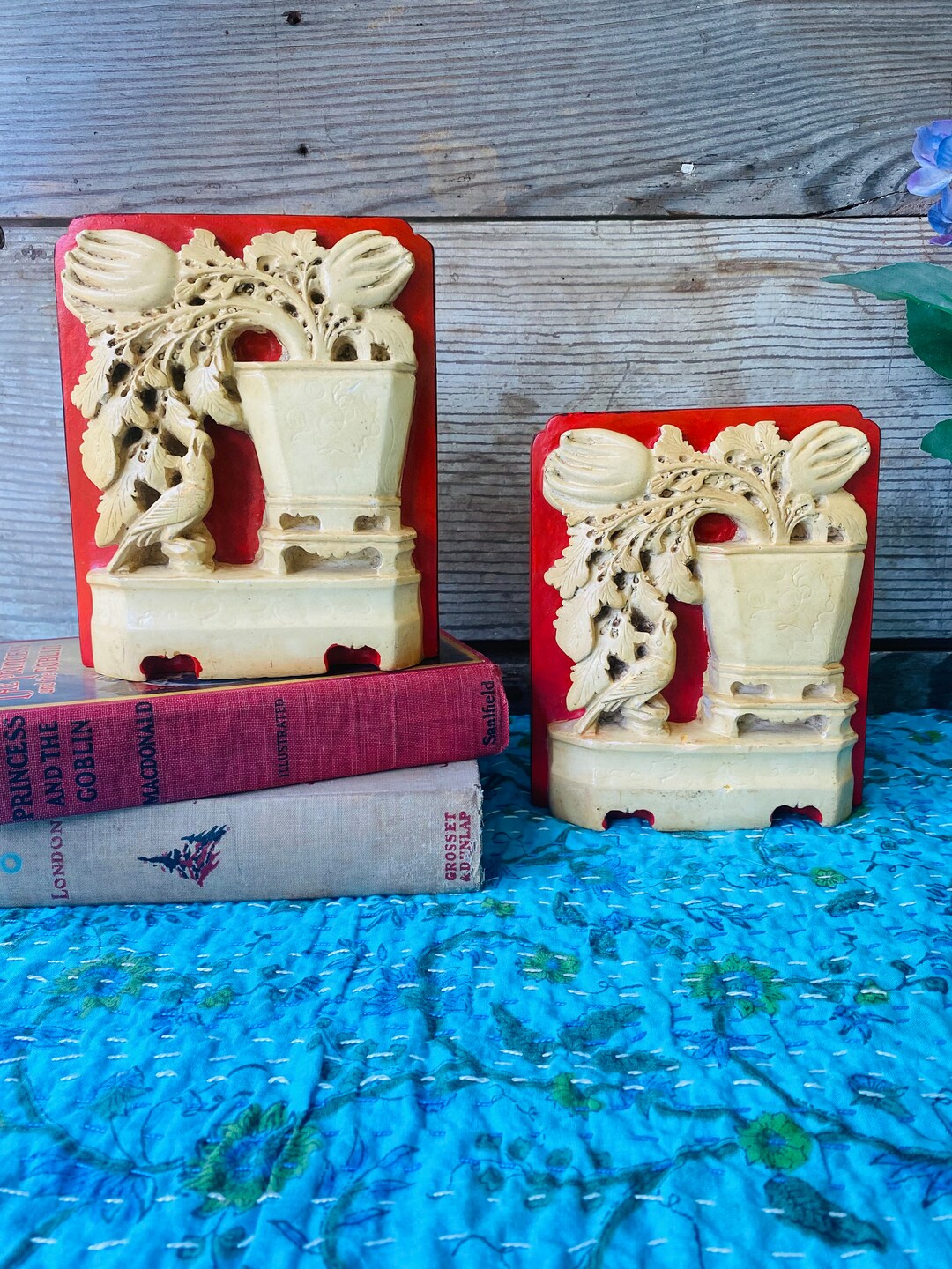 Vintage Bookends Italian Bookends Etsy