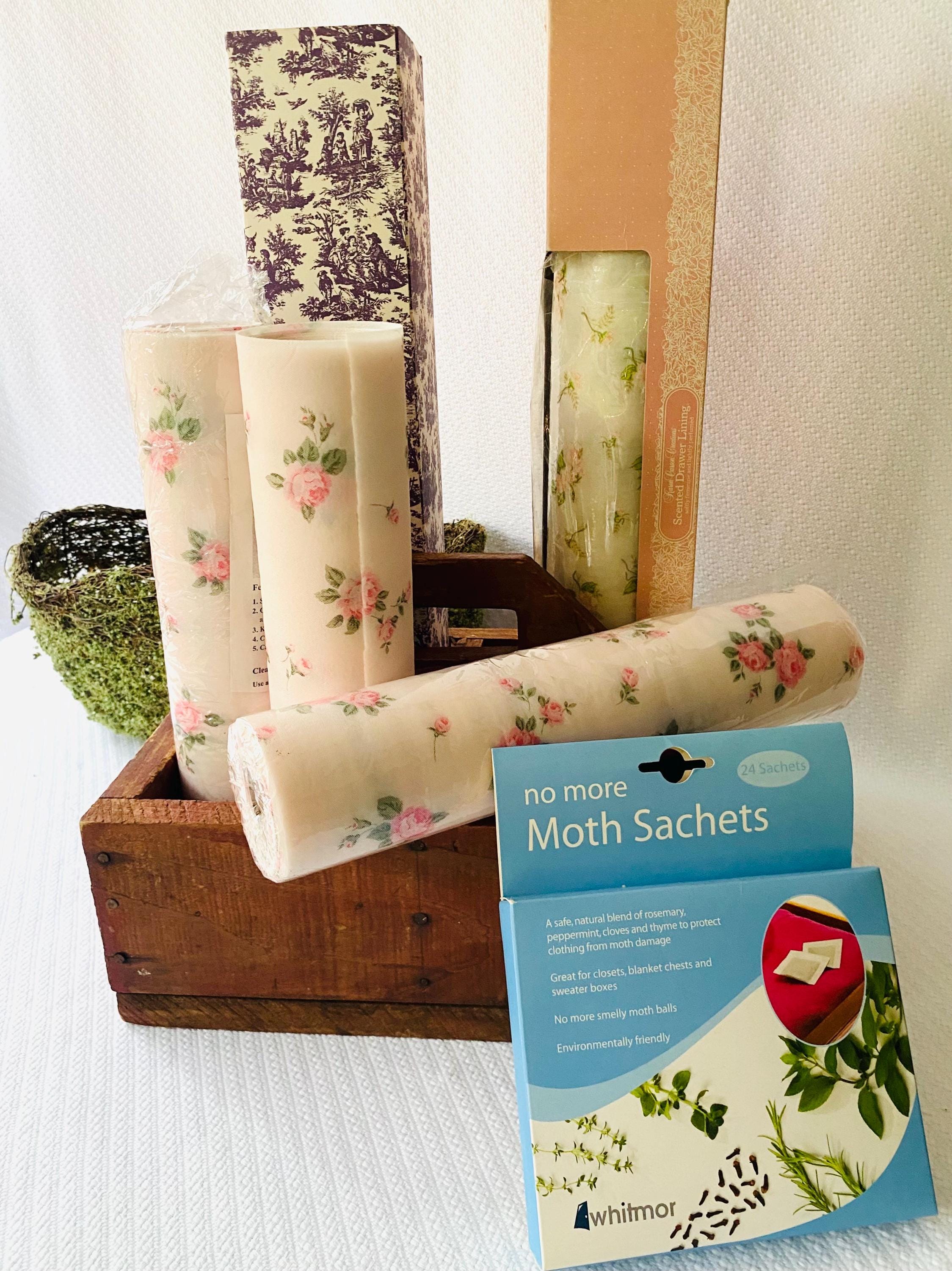 knee length dresses for ladies Wipe Clean & Unscented Drawer Liners in A Pink Polka Dot Design main image 0