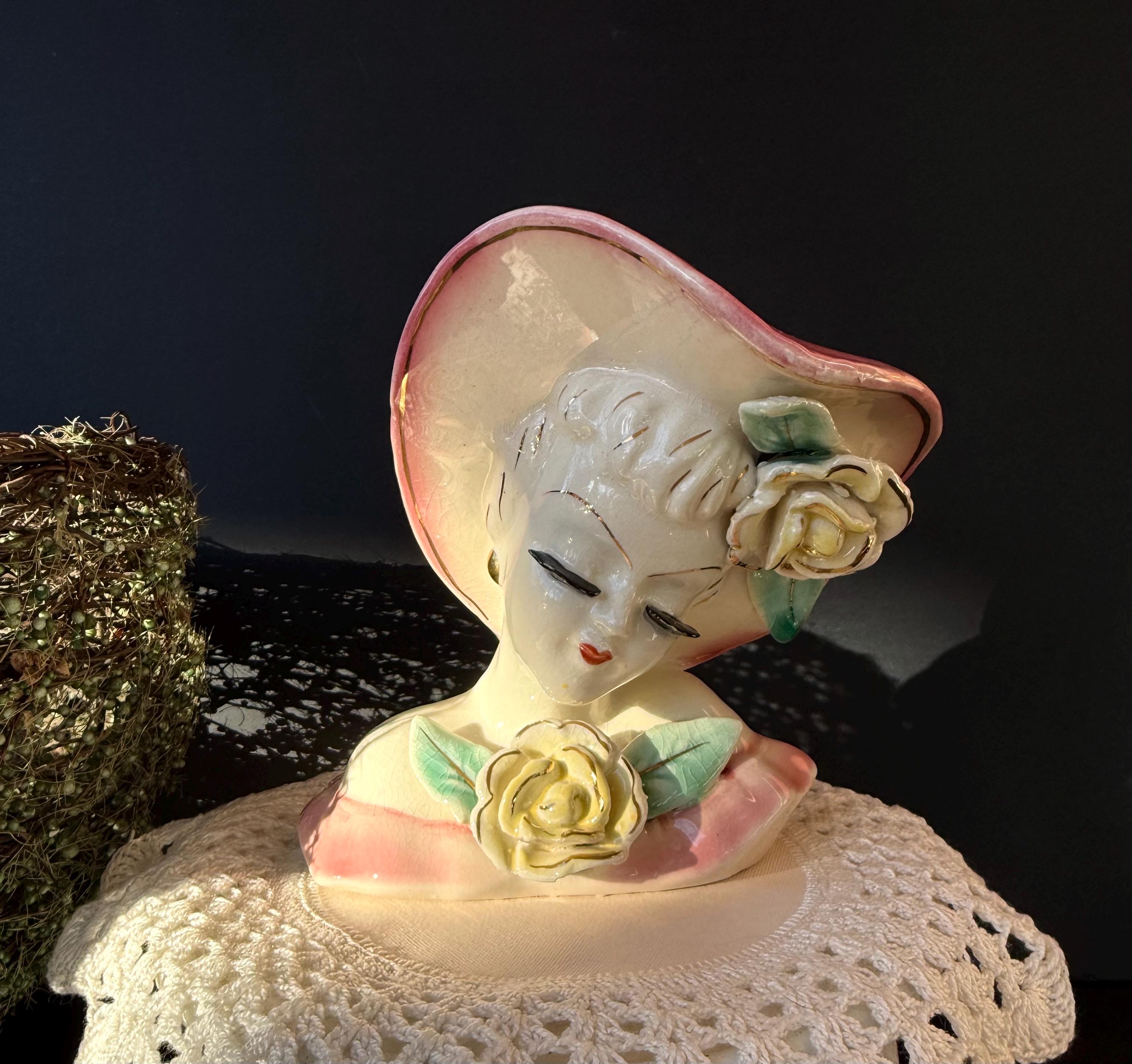 Napco Head Vase - Etsy display picture 1