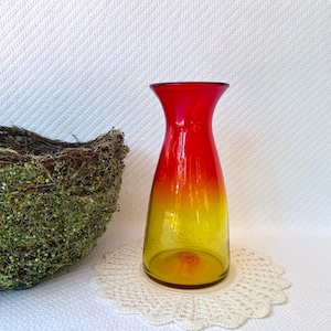 Blenko Glass Vase - Etsy