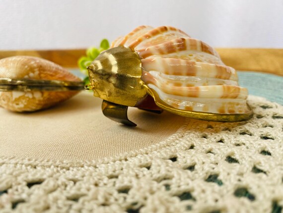 Pair of Unique Shells - Shell Coin Purse/ Trinket - image 6