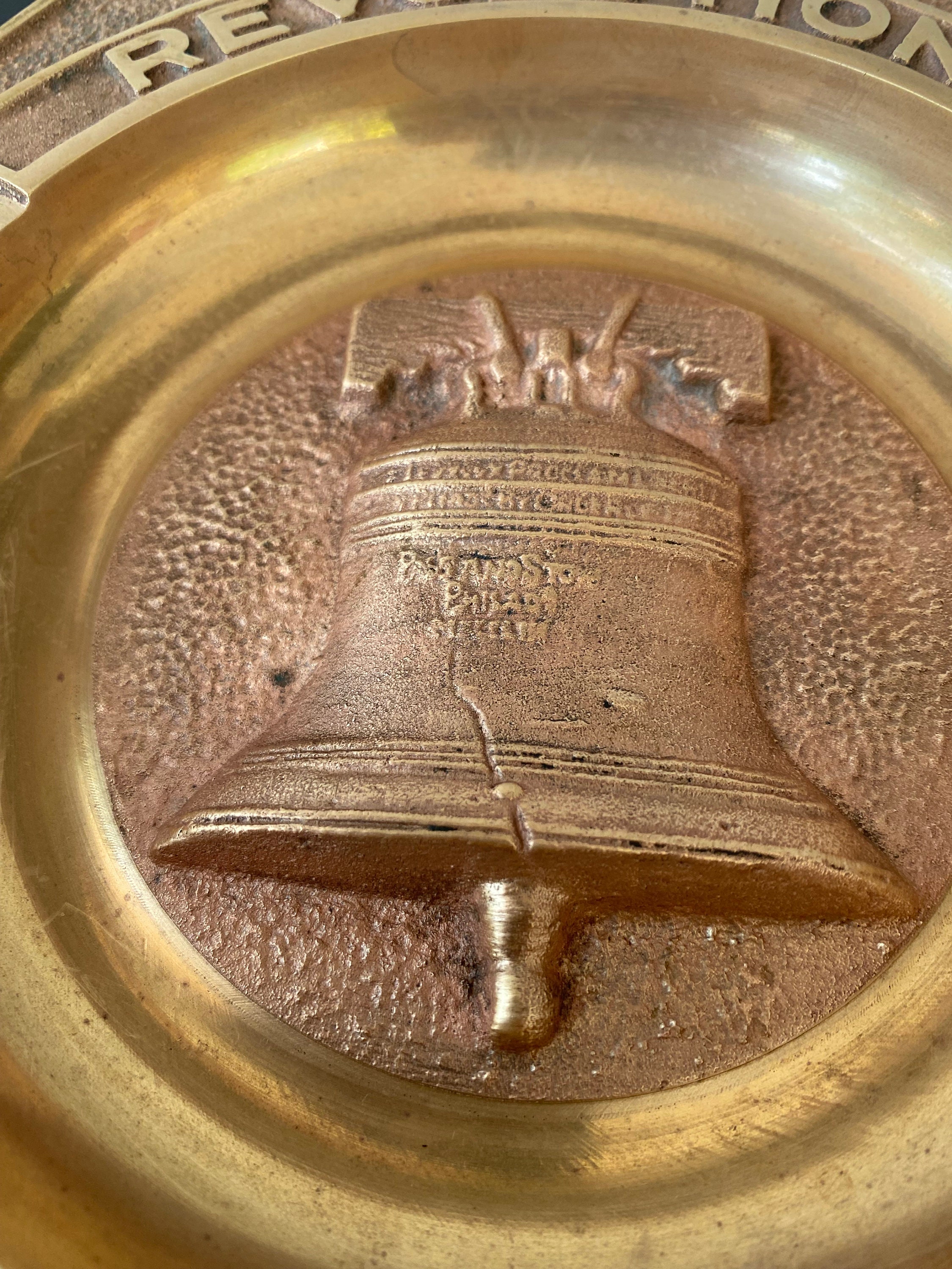 Solid Brass & Copper Polygon Shaped Bicentennial Ashtray - Etsy Solid Brass & Copper Polygon Shaped Bicentennial Ashtray - Etsy