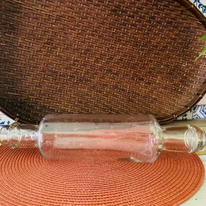 Antique Corked Glass Rolling Pin
