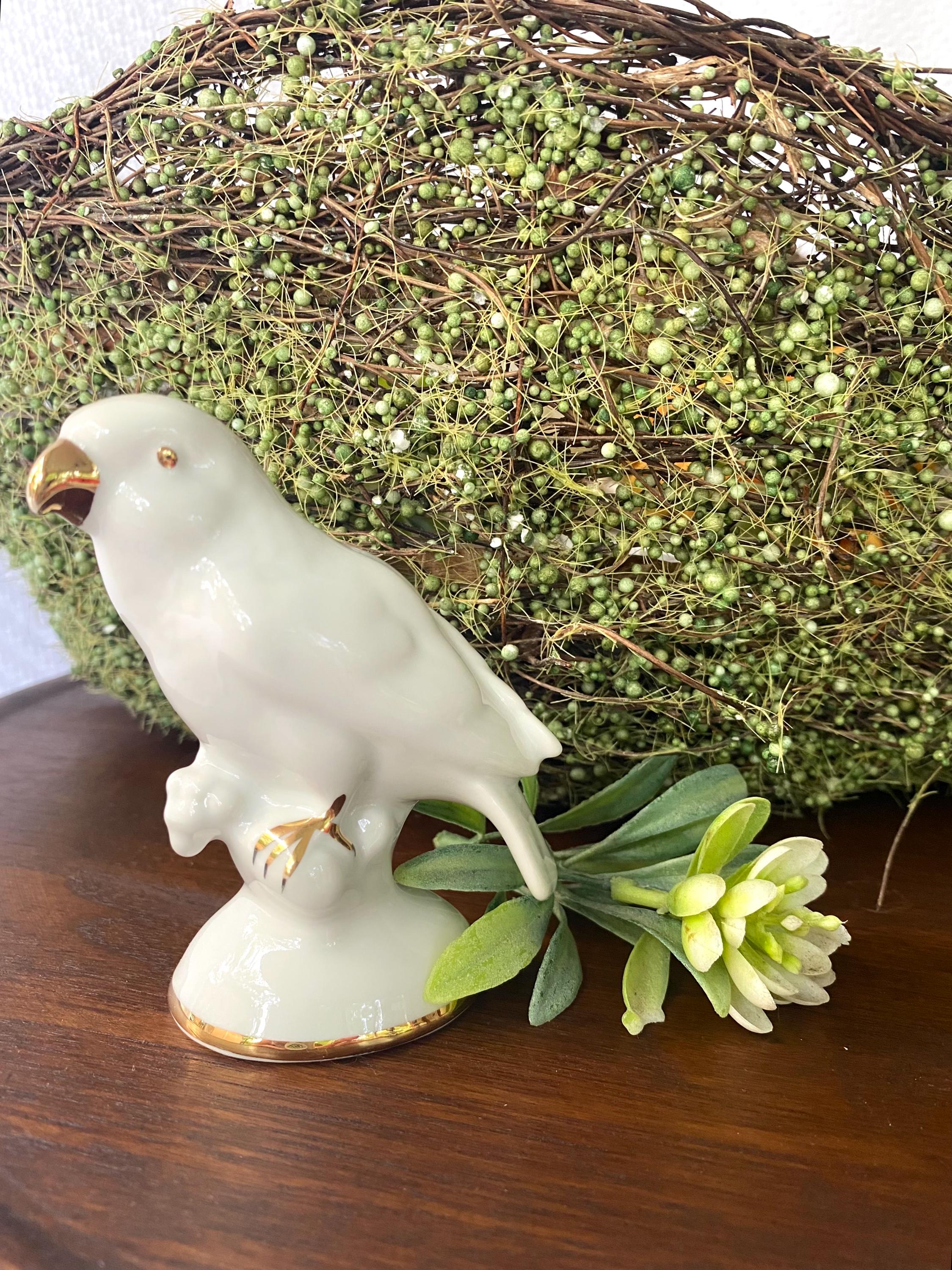 【ドイツ】ババリア・ ゲロルド／GEROLD PORZELLAN★鳥の置物 ドイツ】ババリア・ ゲロルド／GEROLD PORZELLAN☆鳥の置物