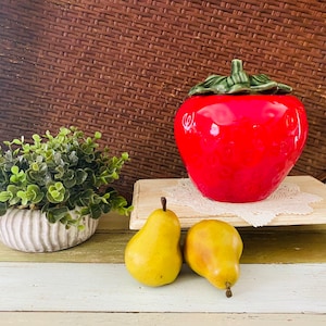 Vintage House Strawberry Canister/ Jar