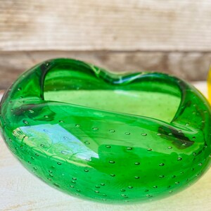 Vintage Murano Controlled Bubble Ashtray