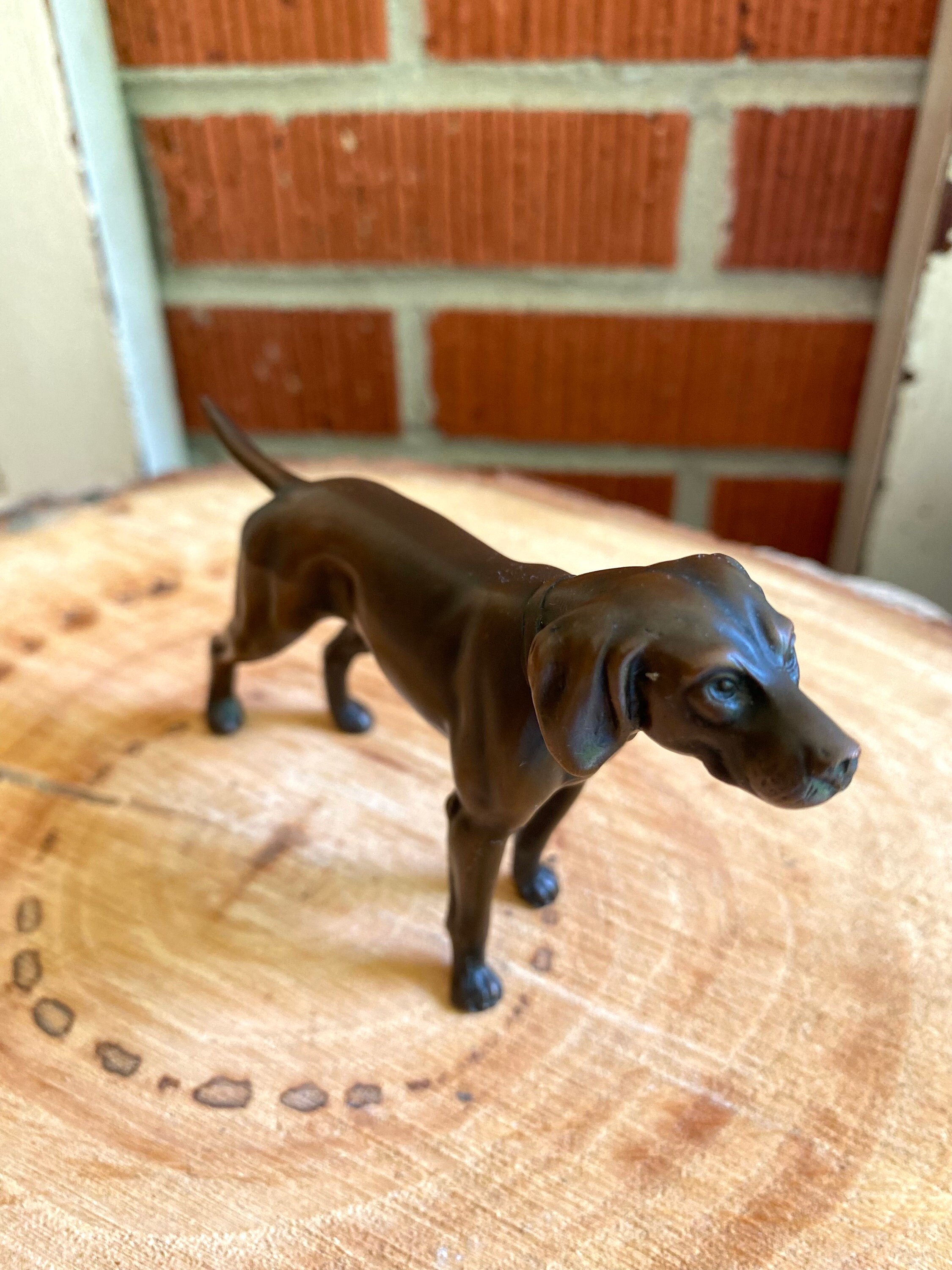 Bronze Jennings Brothers JB 2568 Pointer Dog Sculpture